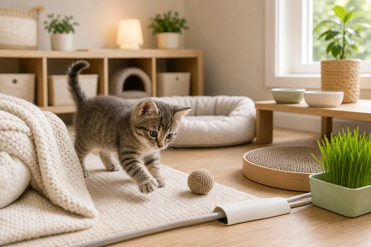 Kitten Care editorial image