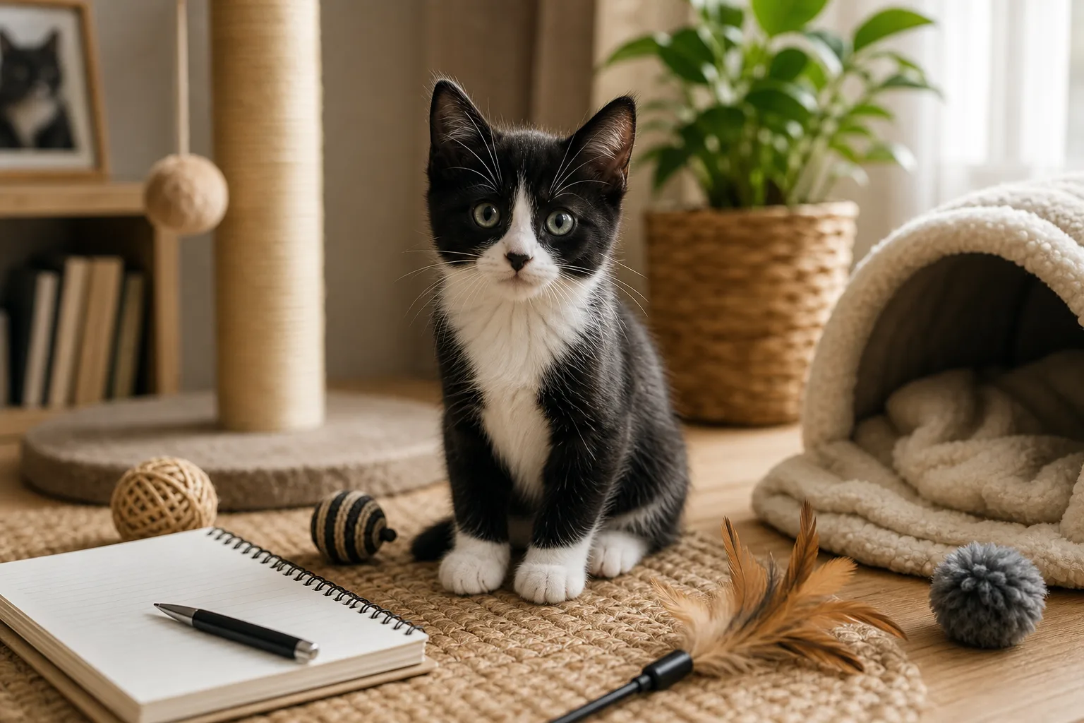 Interactive Cat Care Lab editorial image