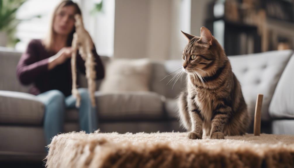 analyzing feline scratching habits