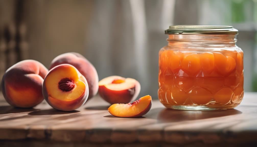 canned peaches vs fresh