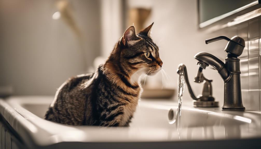 cat faucet drinking risks