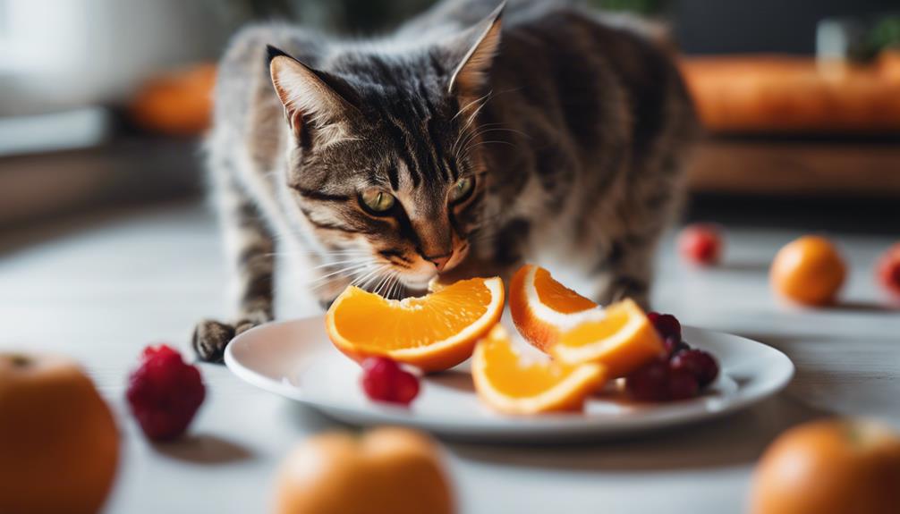 cat friendly fruits list