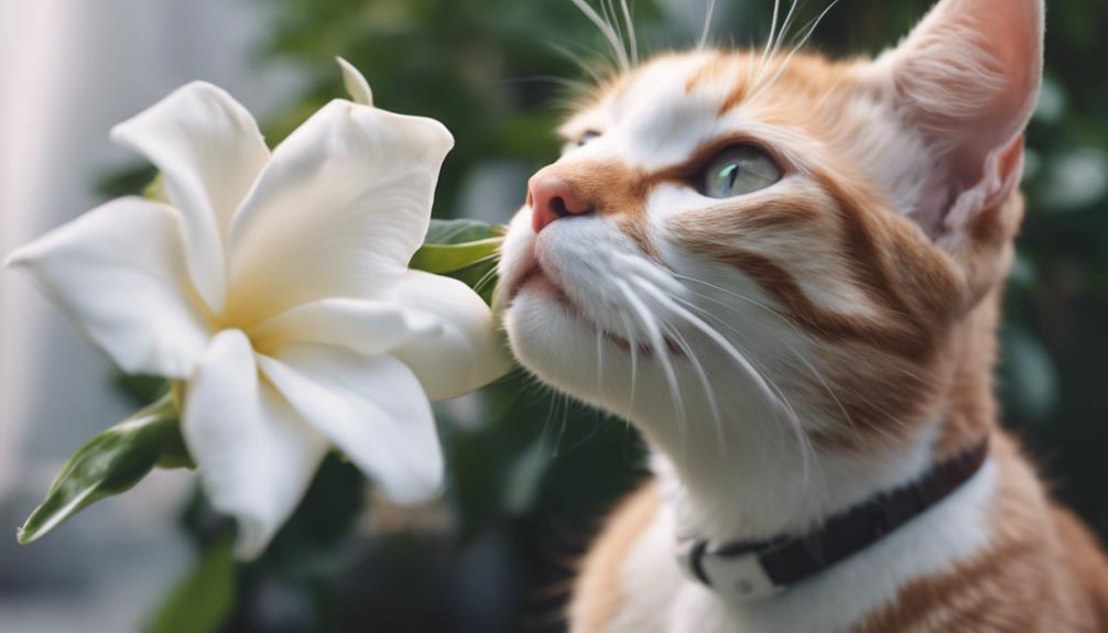 cat poisoning from gardenias