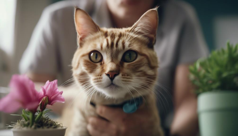 cat rescue in garden