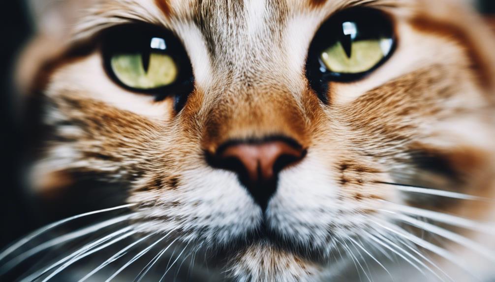 cat s eyebrow whisker behavior
