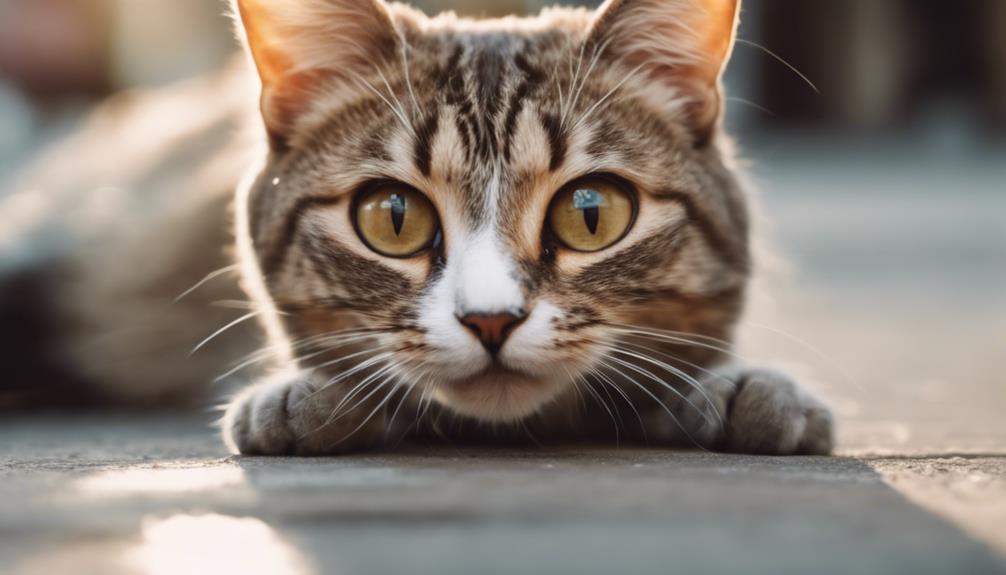 cat s playful surprise pounce