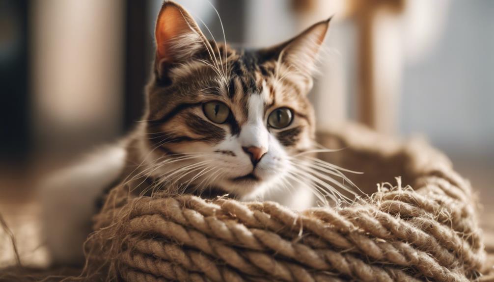 cat s preference for rope