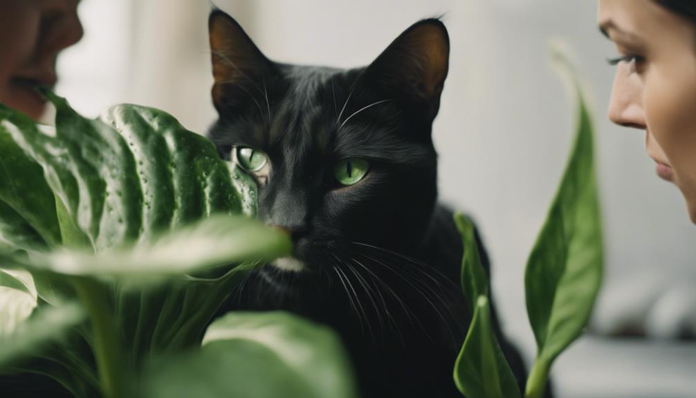 cats and dieffenbachia toxicity