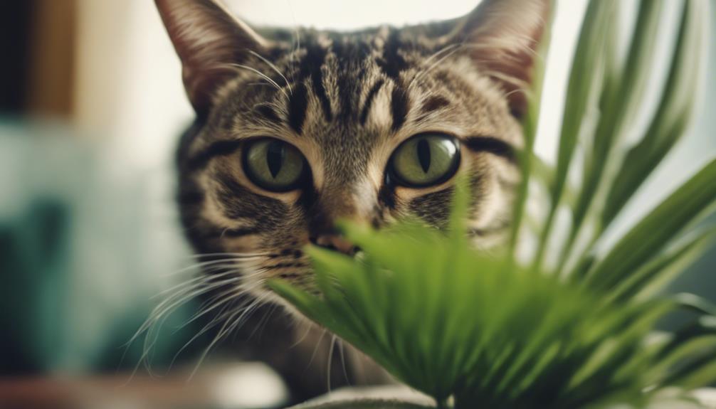 cats and houseplants relationship