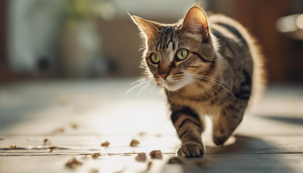 cats hunt roaches effectively