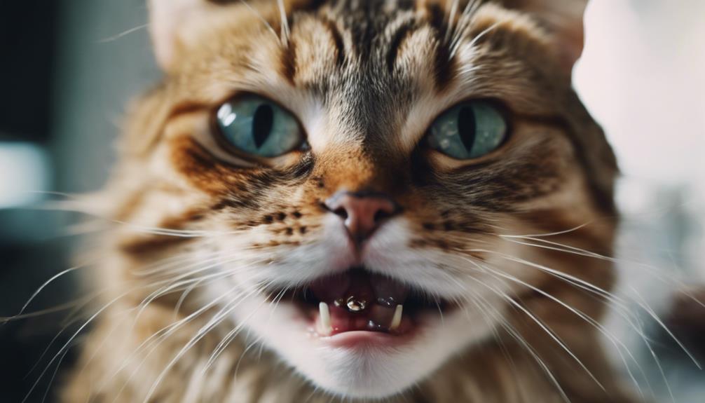 cats tooth loss signs