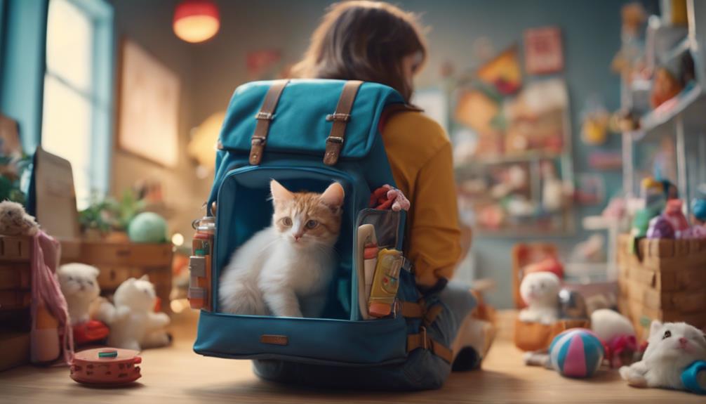choosing a cat backpack