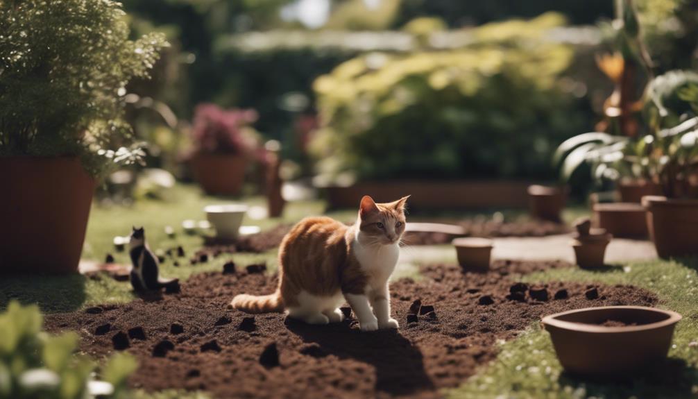 coffee deters cats naturally