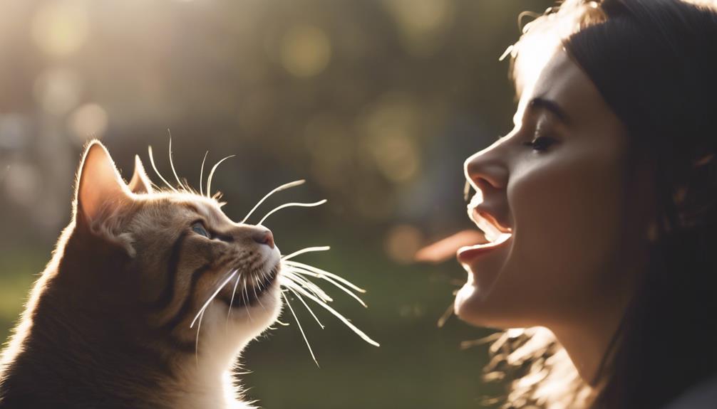 comparing cat and human vocalizations