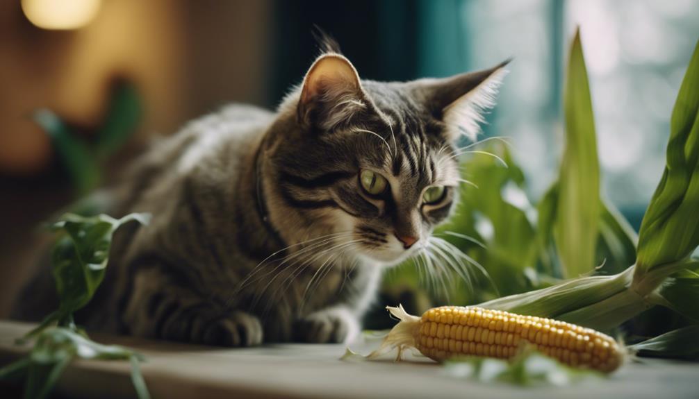 corn plants harm cats