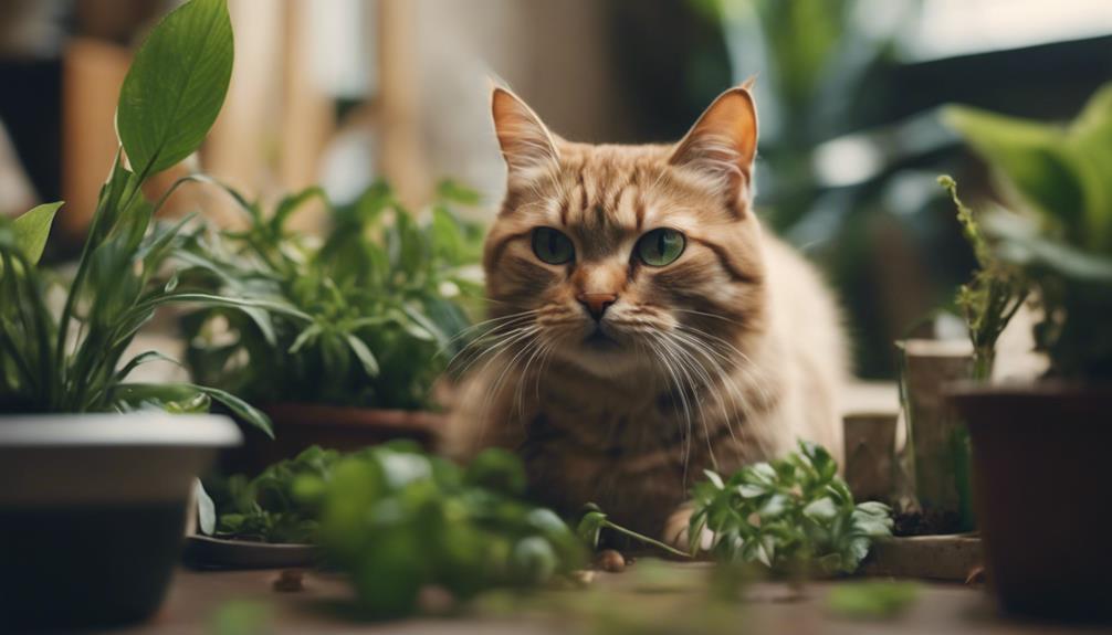 curiosity of feline diet