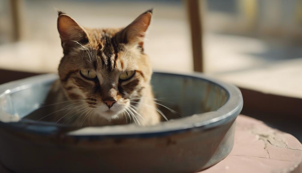 dehydration in cats health