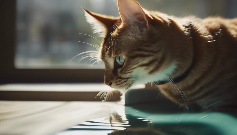 difficulty finding water surface