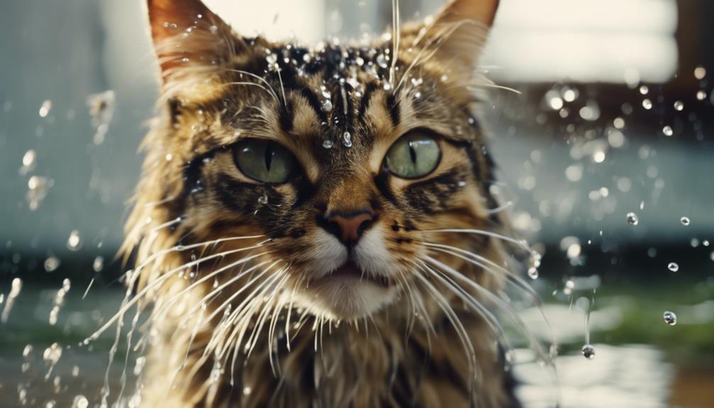 dry fur and discomfort