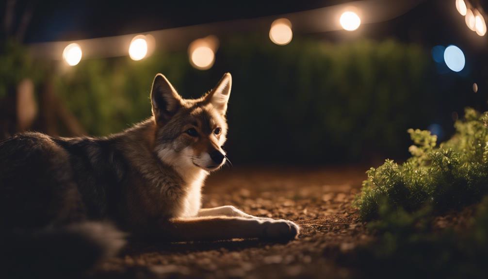 effective method for deterring coyotes