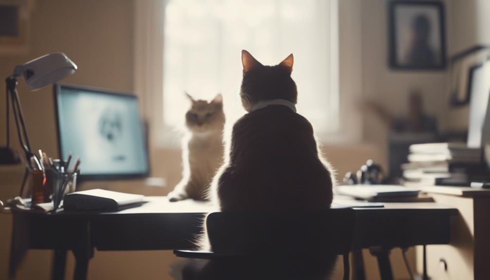 encouraging cats to behave