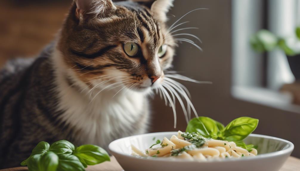 feeding cats pasta safely