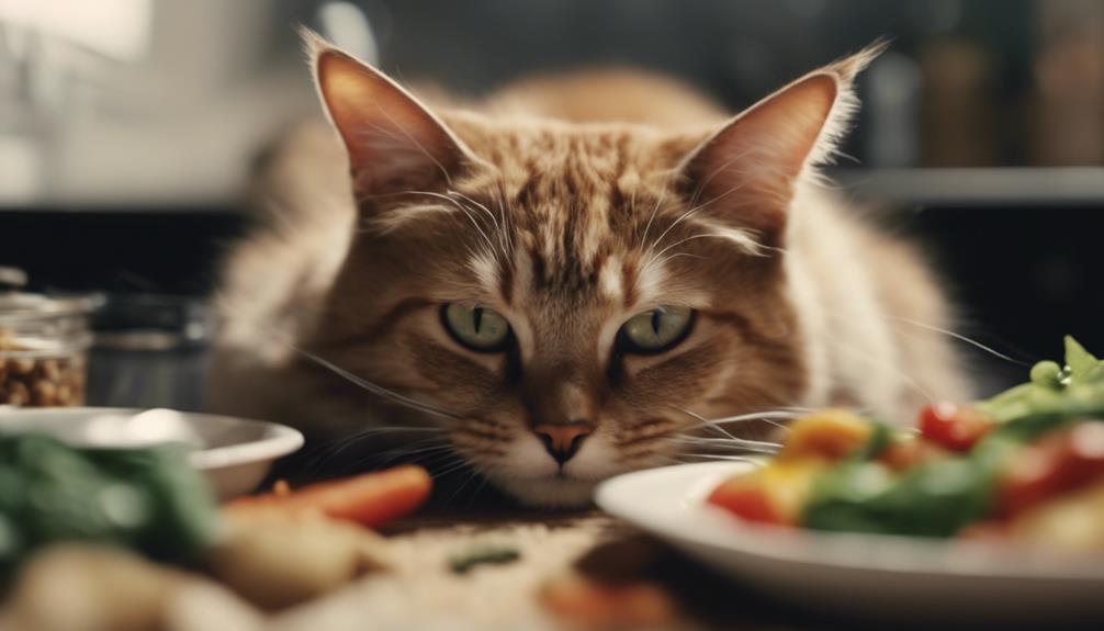 feeding cats with care