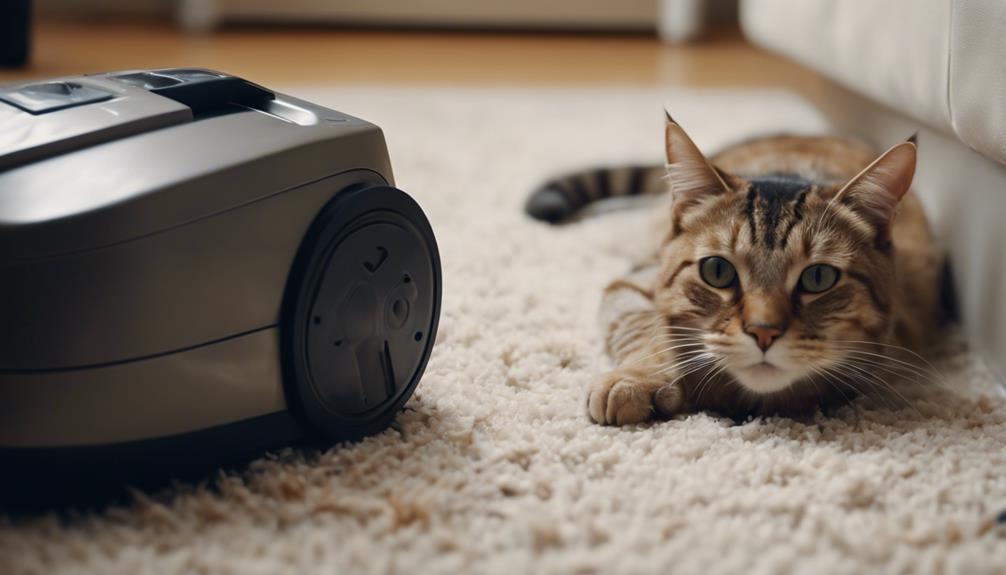 flea control through vacuuming