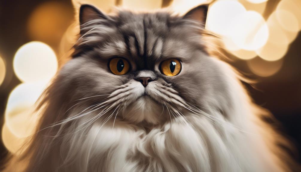 fluffy feline with heritage