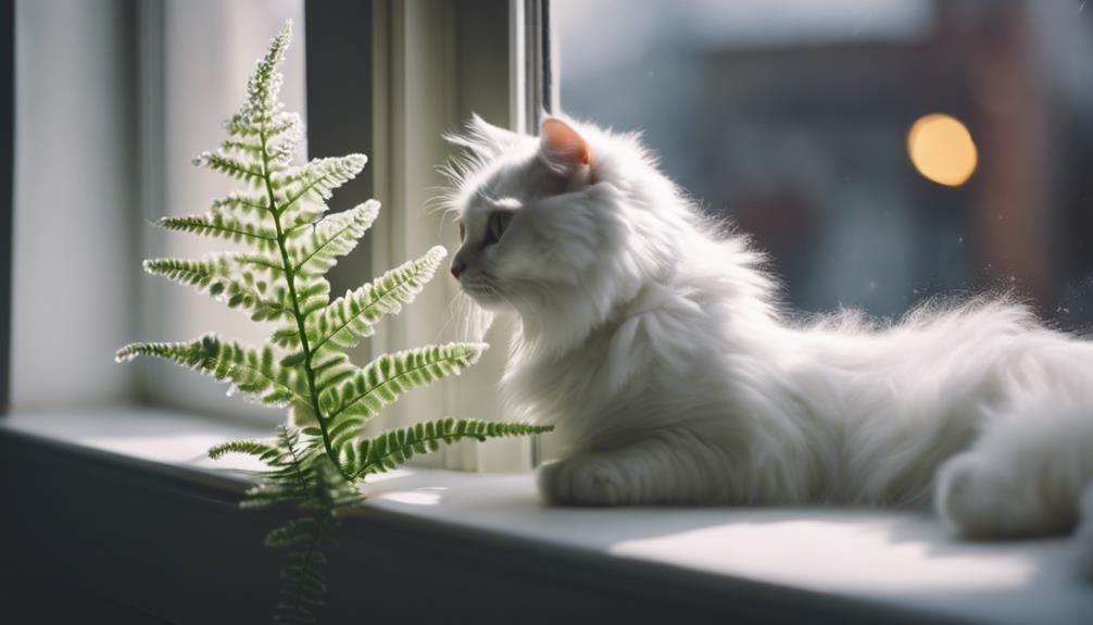 frosty ferns and cats