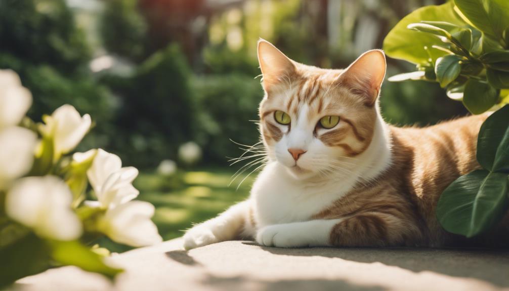 gardenia exposure in cats