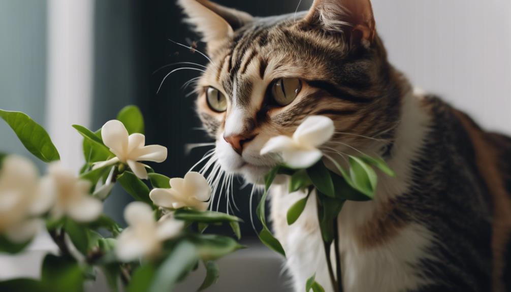 gardenias toxic to cats