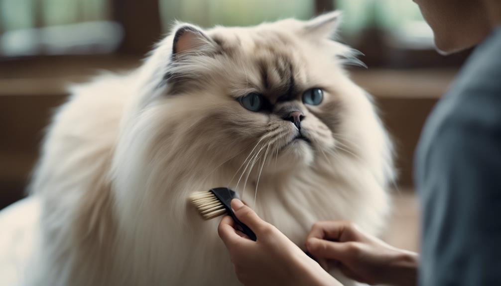 himalayan cat grooming advice
