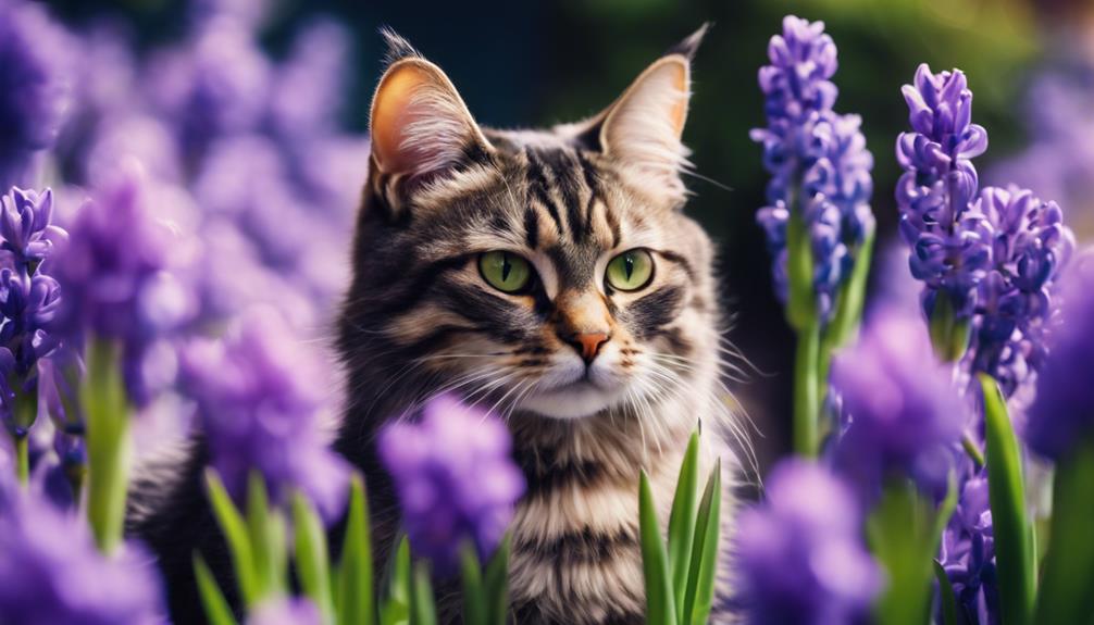 hyacinths harmful to cats