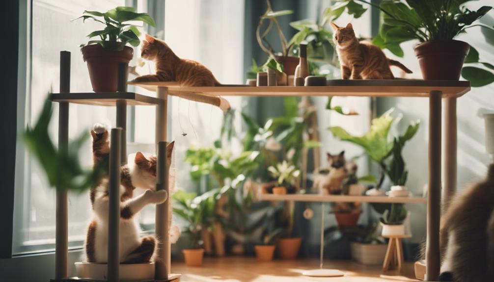 keep cats away from rubber plants