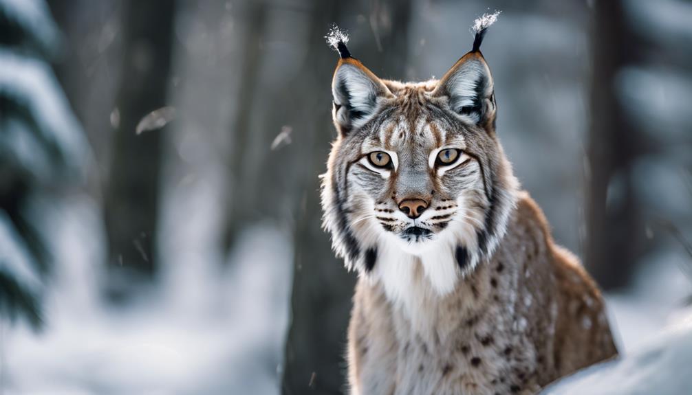 lynxes in michigan s forests