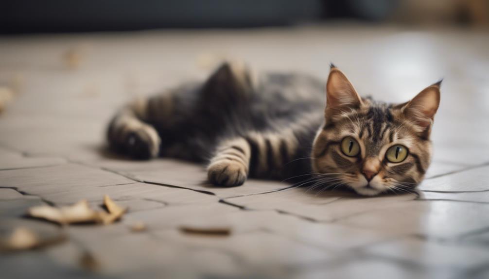 monitor cat behavior closely