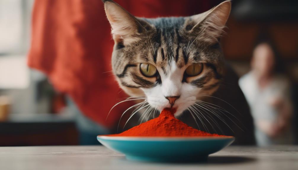 paprika harmful to cats