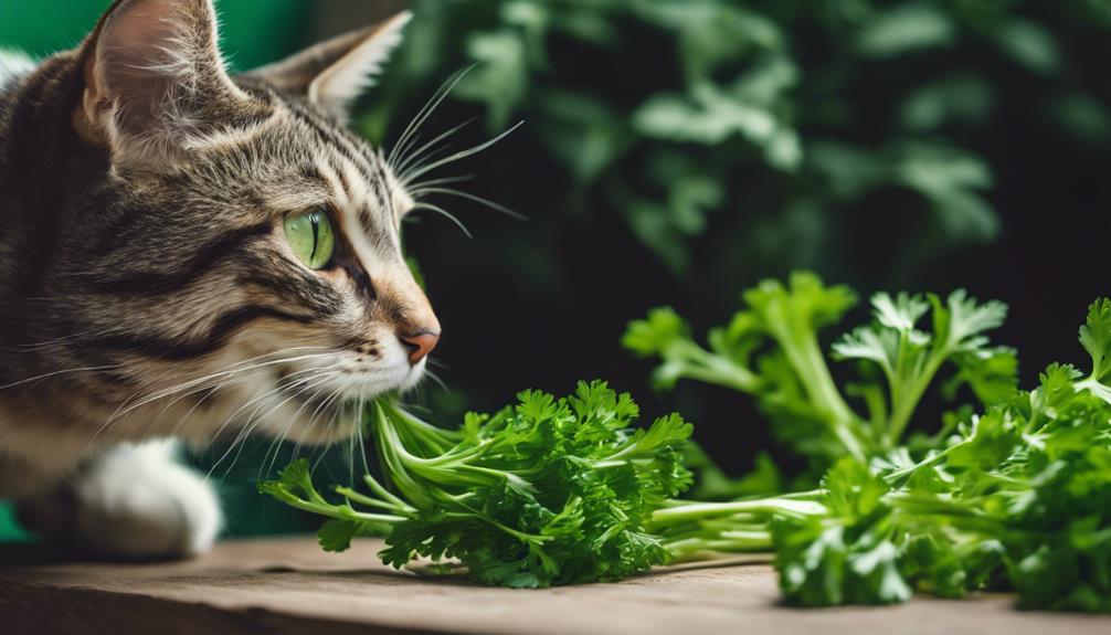 parsley safety for cats