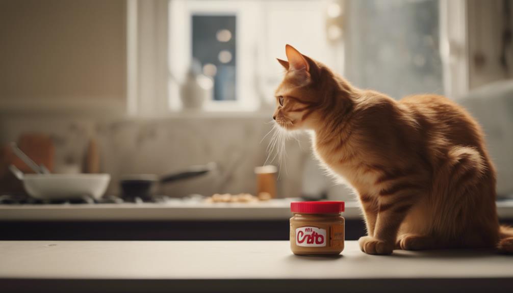 peanut butter danger cats