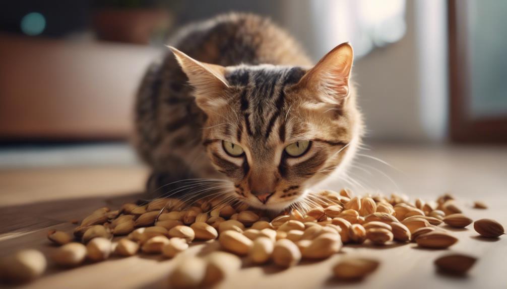 pine nuts and feline friends