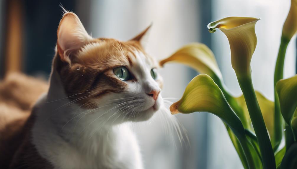plant poisoning from calla