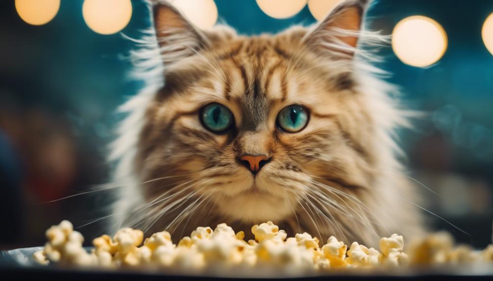 popcorn for cat s health