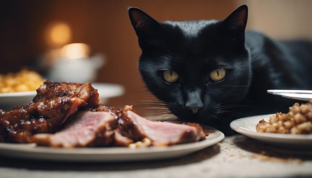 pork enhances feline health