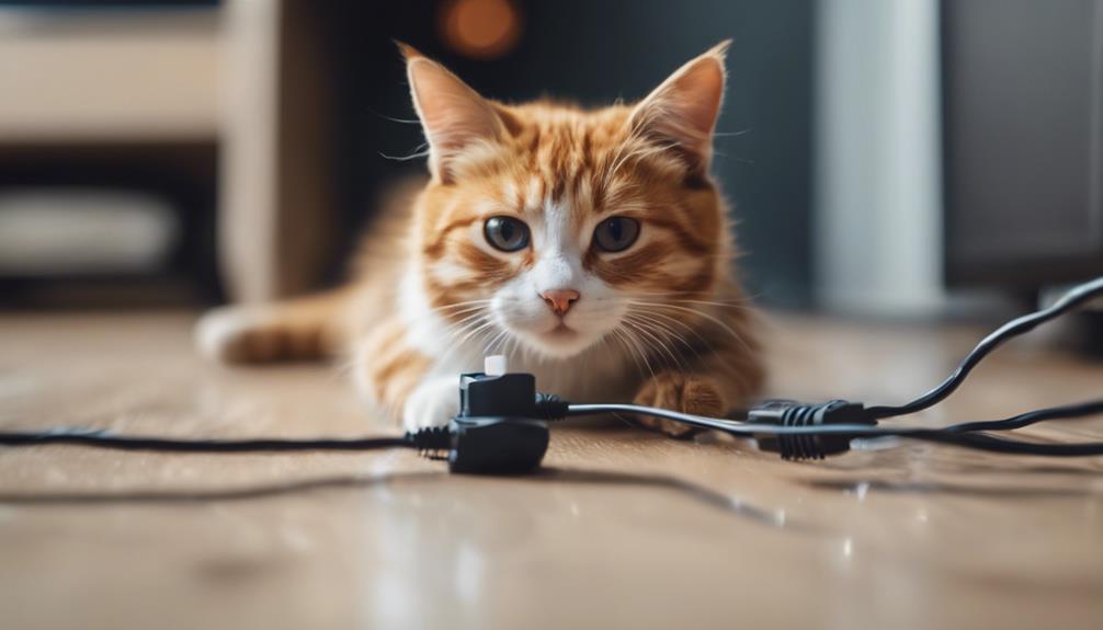 preventing cats from chewing