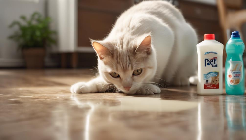 preventing floor licking habits