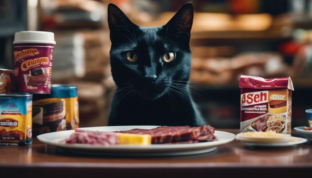 processed foods and cats