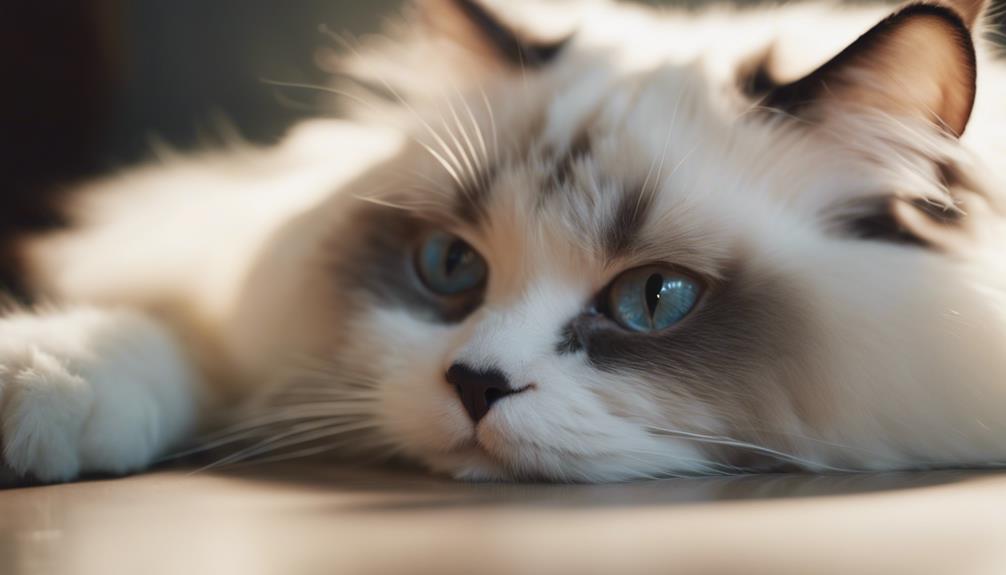 ragdoll cats calming reflex