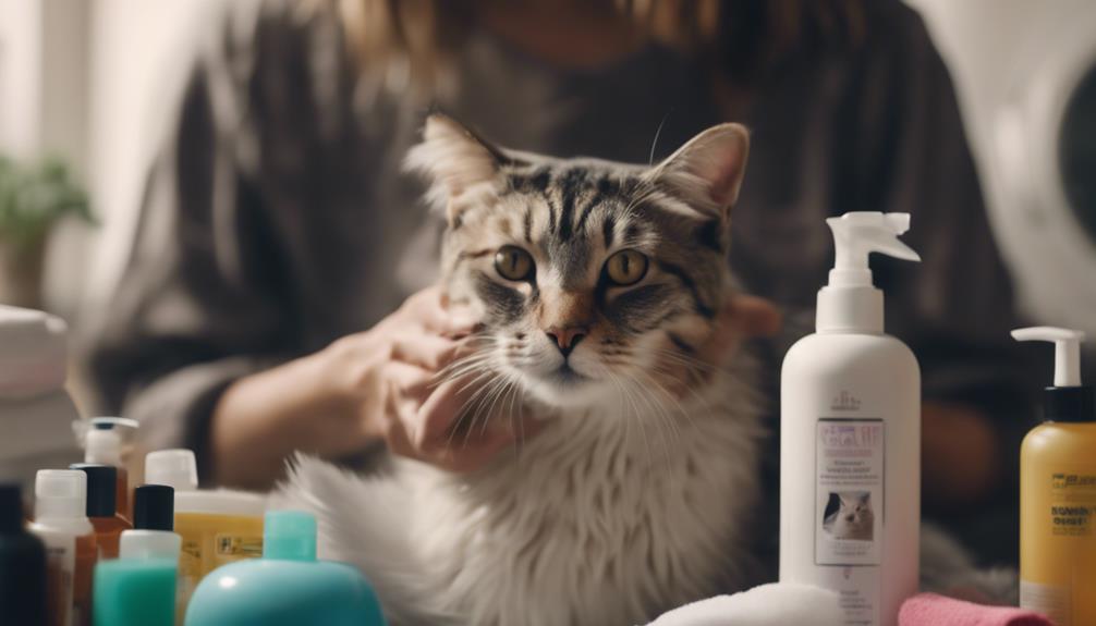 safe cat bathing tips