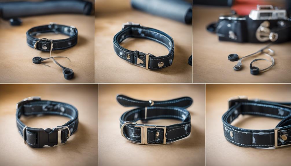 secure the collar pieces